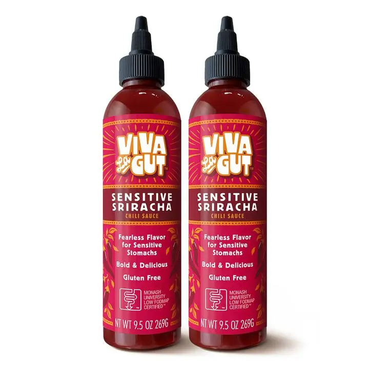 2-Pack Viva La Gut Sensitive Sriracha Hot Sauce
