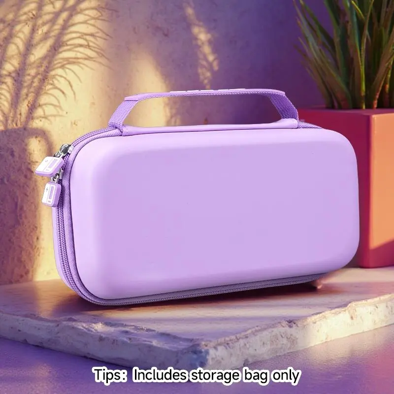 Portable Game Console Storage Bag, Multi-grid Game Console Carrying Case, Game Console Accessories Storage Bag for Switch, Lightweight