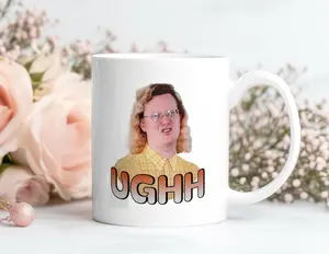 [ Sale off to 30%] + [free ship] Ugh James from Love on The Spectrum Coffee Mug, White Mug 11OZ-15OZ, Gift idea