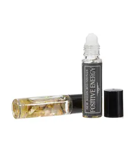 New Moon Beginnings Positive Energy Oil Roller Bottle - Aromatherapy Solution for Healthcare and Wellness