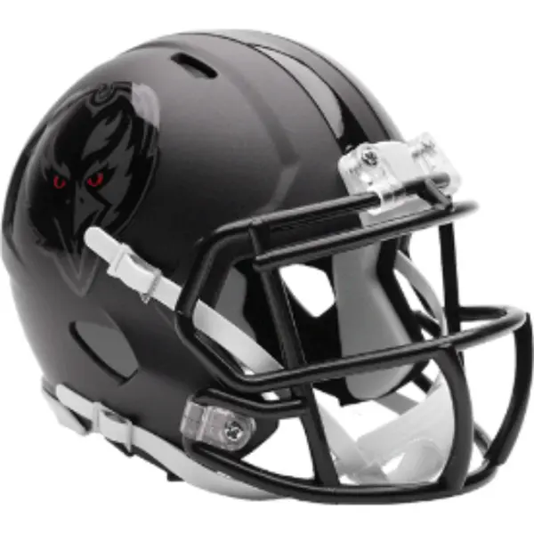 Baltimore Ravens Riddell Mini Speed Football Helmet 2026 Darkness NFL.