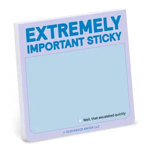 Extremely Important Sticky Note