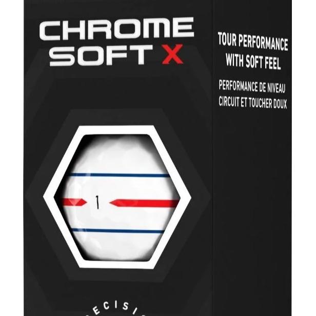 Callaway Chrome Soft X 360 Triple Track Golf Balls 2023 - SALE