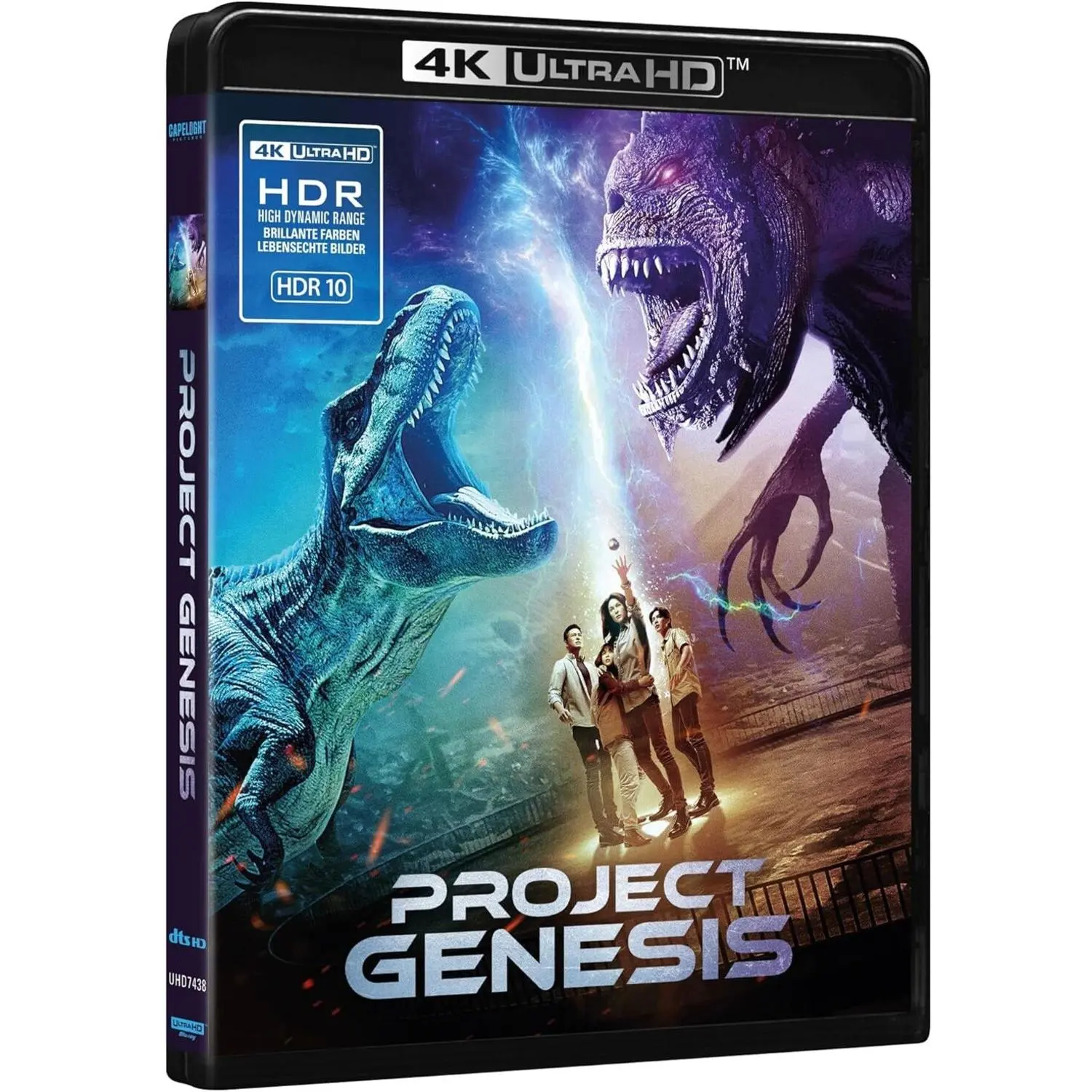 Project Genesis  [4K ULTRA HD BLU-RAY MOVIE] Dubbed, Subtitled