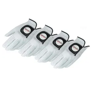 Kirkland Signature Golf Gloves Premium Cabretta Leather, Large (4 Count)