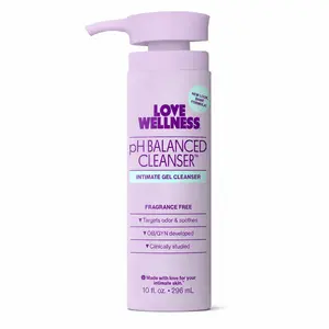 Love Wellness pH Balanced Cleanser – Clinically Studied Fragrance-Free Intimate Wash for Women Feminine Hygiene Products Nourishing Gentle Love Wellness pH Balanced Cleanser – Clinically Studied Fragrance-Free Intimate Wash for Women Feminine Hygiene Products Nourishing Gentle