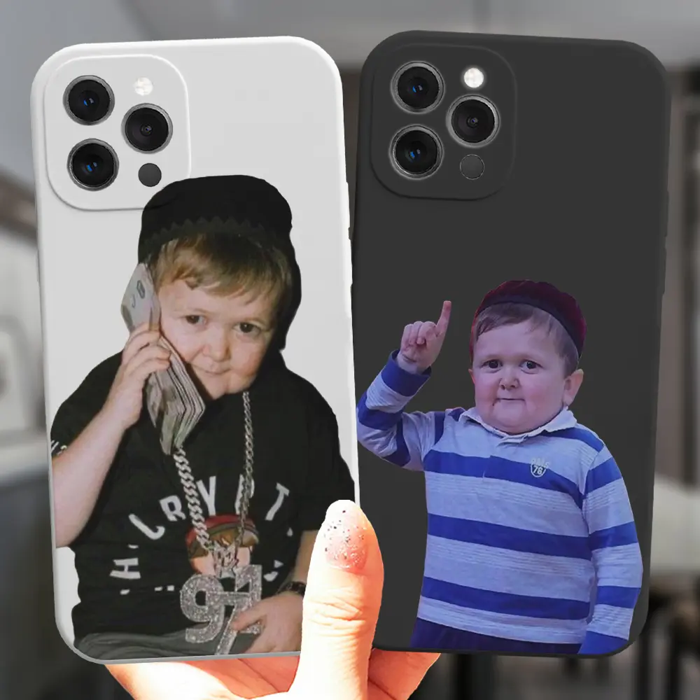 Funny Hasbulla Pattern Featuring a Romantic Phone Protective Case,Cute Decorative Phone Protector Cover,Phone Accessories Compatible with iPhone 11 12 13 14 15 16 Pro Max