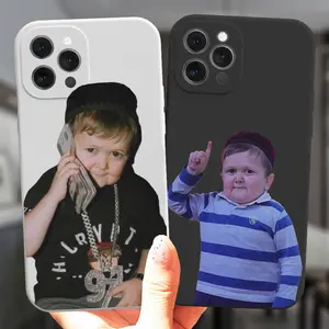 Funny Hasbulla Pattern Featuring a Romantic Phone Protective Case,Cute Decorative Phone Protector Cover,Phone Accessories Compatible with iPhone 11 12 13 14 15 16 Pro Max