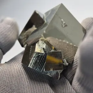 Intertwined Pyrite Cubes – Natural Formation 13.55 oz