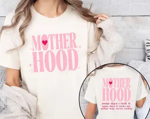 Mother Hood Shirt, Trendy Mama Tshirt, Mom Life Tee, Mom T-shirt, Motherhood T Shirt, Cool Mom Club