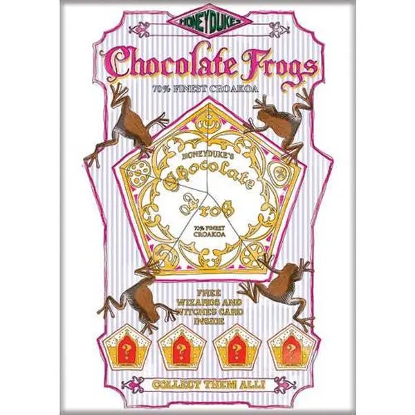 Ata-Boy - Harry Potter Chocolate Frogs Magnet 2.5" x 3.5"