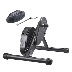 VEVOR Bike Trainer, 1-13 Level, 26-29 in 700C Wheels, Smart Bicycle Stationary Stand for Indoor Exercise Riding with Front Wheel Riser Block, Fits Road and Mountain Bikes, Compatible with Zwift App