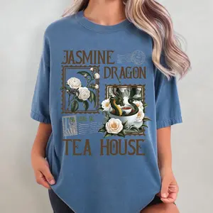 Jasmine Dragon Tea Shop Shirt, Uncle Iroh Anime Lover's Gift, Avatar Fantasy Bookish Merch Sweatshirt Hoodie, Classic Styles, Never Go Out of Fashion