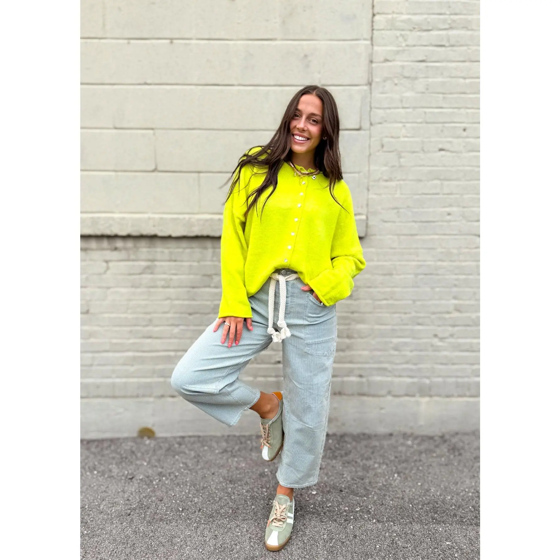 Olivia Oversized Button Down Sweater