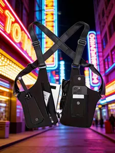 Multi-Functional Street Style Crossbody Bag Custom Design Adjustable Strap Multiple Pockets Practical for Daily Use and Sports