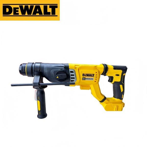 DeWalt 263B 20V MAX XR SDS Plus Brushless Rotary Hammer, 3.0 J Impact Energy, 0-1,165 RPM, 0-4,300 BPM, 3-Mode Operation, SHOCKS Vibration Control, For Concrete Drilling and Chipping