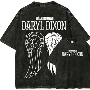 The Walking Dead Unisex Fit Washed T-Shirt AY4
