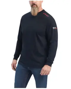 Ariat Men's Men'S Fr Born For This Long Sleeve Graphic Work T-Shirt - 10041479