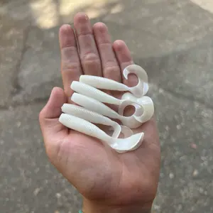 White Curly Tails - Pack of 20