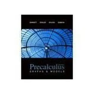 USED-Precalculus Graphs & Models 3rd Edition, Annotated Instructors Edition by Barnett, Ziegler (Hardcover)