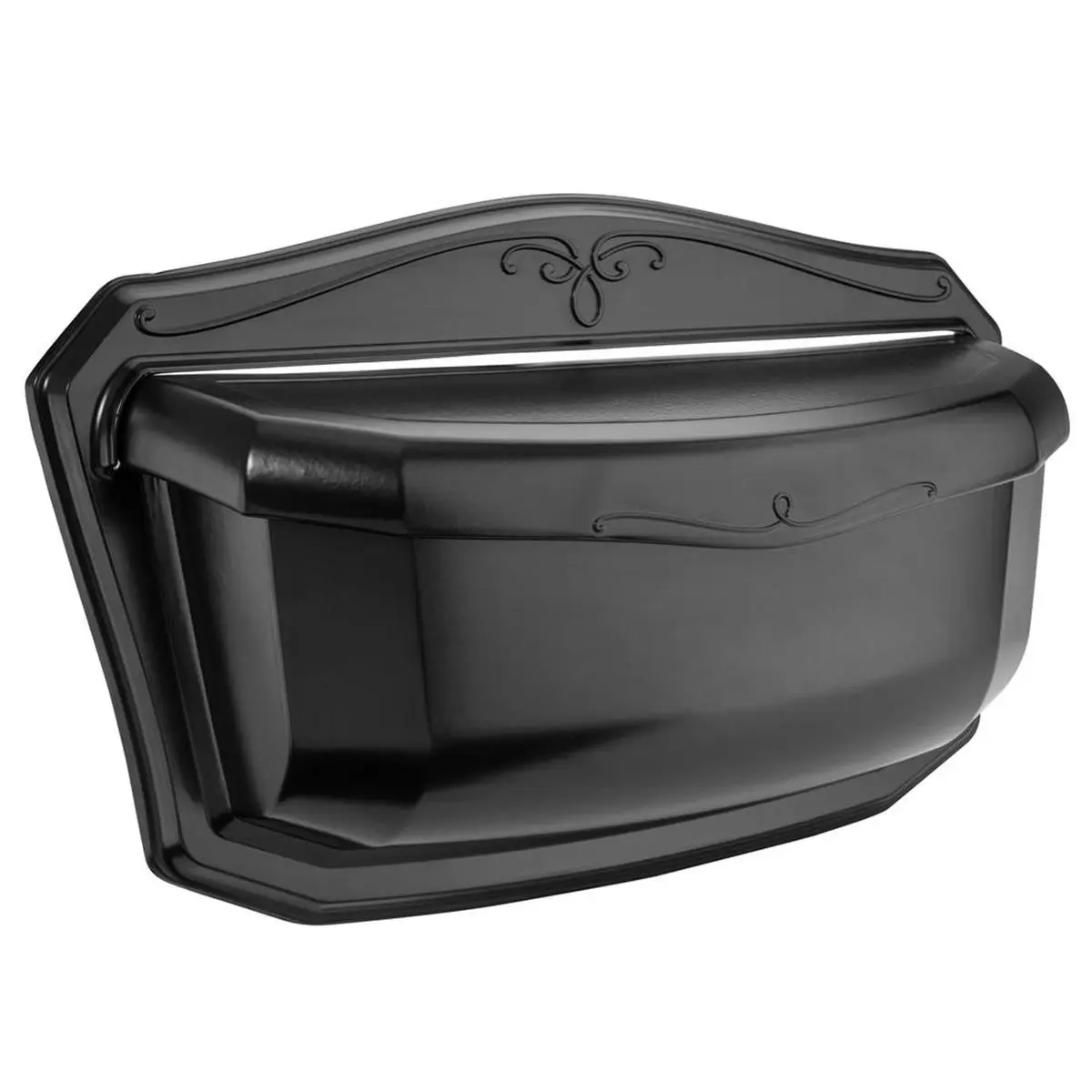 Architectural Mailboxes  Villa Wall Mount Mailbox, Black