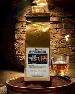 DOC HOLLIDAY'S BREW Kentucky Bourbon Medium Roast, Ground