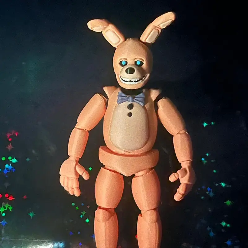 Spring Bonnie / Yellow Rabbit Figure COLOR FNAF Five Nights At Freddy’s ...