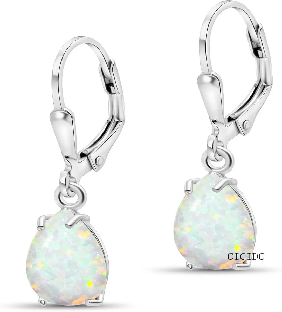 Natural Crystal Stud Earrings - Fashionable & Versatile Niche Earrings for Women or Girls - Perfect Christmas & Thanksgiving Gift