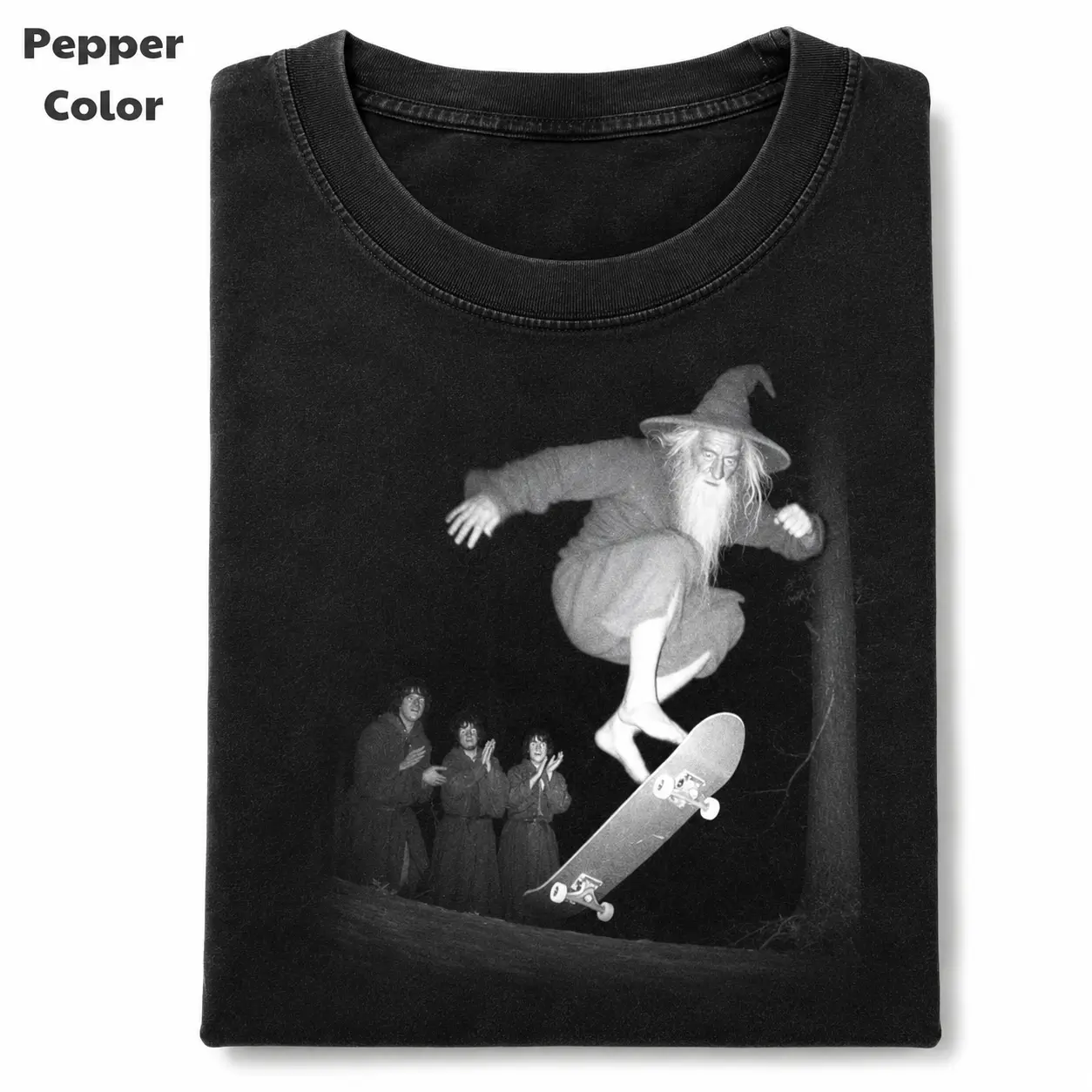 Gildan Men's and Women's T-shirt, Lord of the Rings Vintage Tee, Galdalf Skateboarding T-Shirt, Meme Cringe Funny Dumb Shirts, Unisex Movie Shirt Menswear Womenswear Streetwear