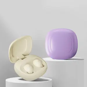 True wireless earphones, in-ear earbuds, Bluetooth 5.4, compatible with Android and iOS, with all basic functions included, making it an ideal audio gift for Thanksgiving and Christmas. Yellow