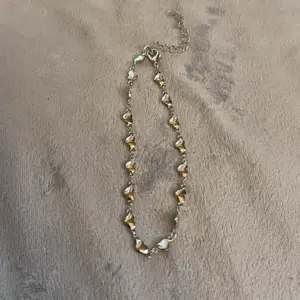 Heart Anklet - Silver Color Chain with Heart-Shaped Charms, Adjustable Length, Perfect for Everyday Wear