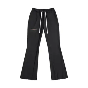 Abandoned Art Flared Sweatpants Cotton