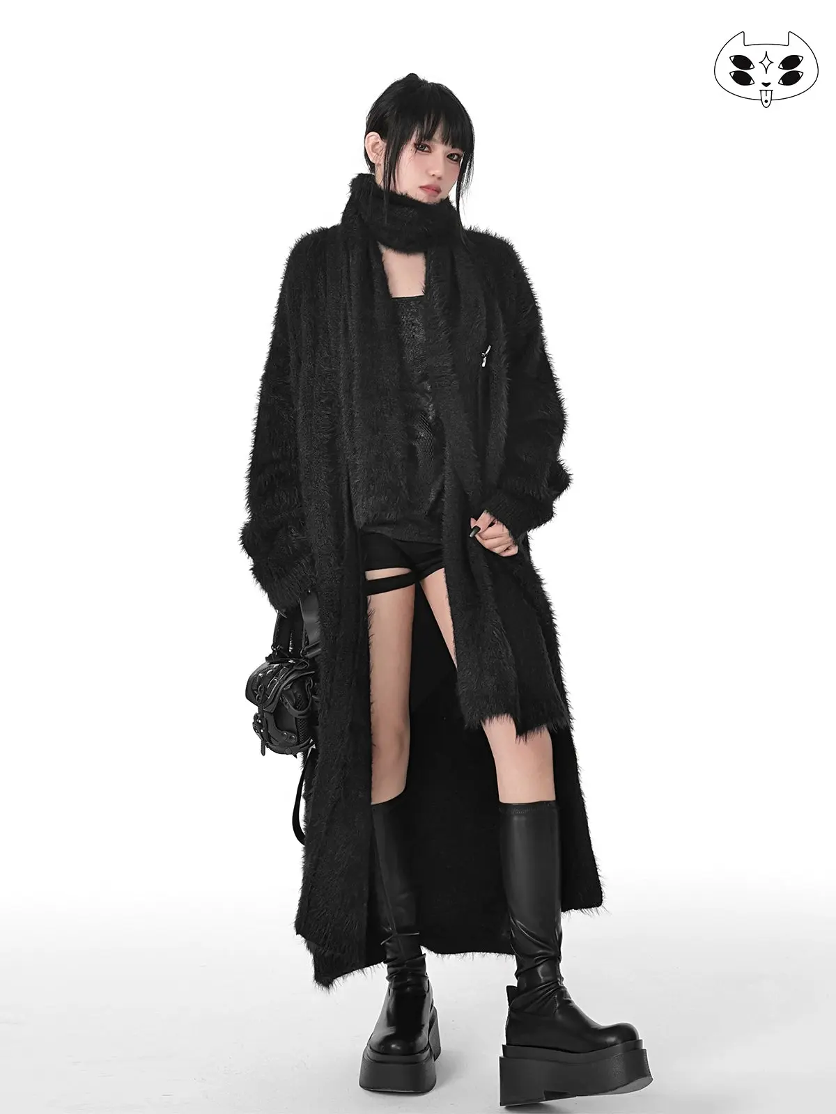 Long Fur Cardigan