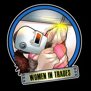 Women in Trades  Sticker - 3"x3" Welders and Pipefitters - Ideal for Welding Enthusiasts and Professionals