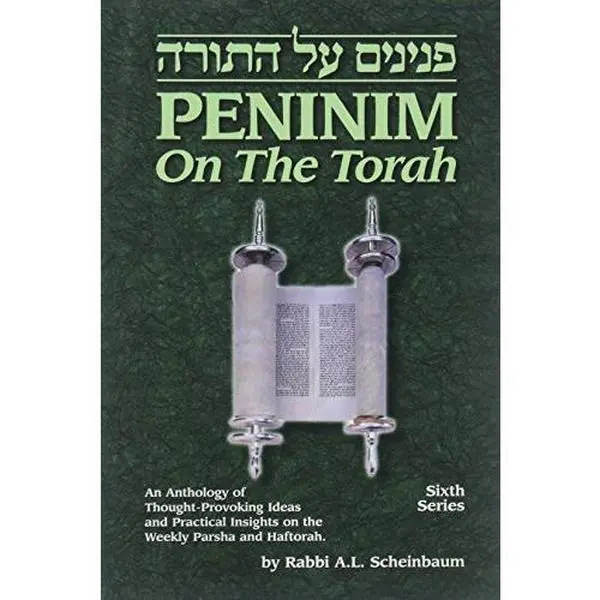 USED-Peninim on the Torah: An Anthology of Thought Provoking Ideas, Practical Insights, and Review Questions & Answers on The Weekly Parsha by Rabbi A. L. Scheinbaum (Paperback)