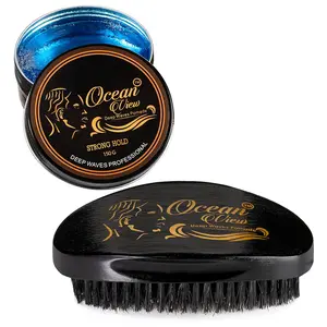 DEEP WAVES POMADE 360 Wave Brush + 360 Wave Grease
