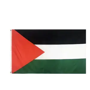 Palestinian Flag 90x150 cm – Free Gaza Banner, Protest Flag, Wall Decor, Support Palestine, Solidarity Symbol, Large Middle East Flag Banners