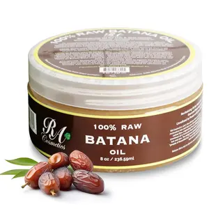 RA Cosmetics 100% Raw Batana Oil from Honduras - Organic Hair Growth & Thickening Treatment for Men & Women