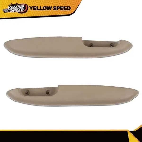 ALLGOOD Tan Front Door Armrest Car Interior Kit - 1 Pair, New Condition, Made in USA, Manual Windows, Strict Quality Control Standards, Fits 1995-2002 Cadillac Escalade, 1995-1999 GMC Truck, Chevy Trucks/SUVs, Stowing & Tidying Accessory, Vehicle Accessor