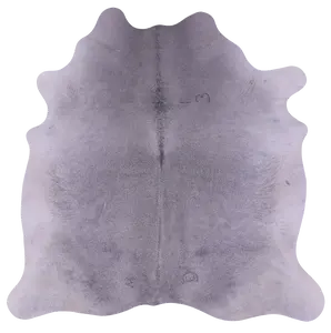 SUPER SALE Grey Natural Cowhide Rug - X-Large 6' 8"H x 6' 8"W