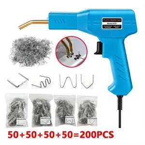 Plastic Welding Repair Kit, Includes 200 Durable Multi-Purpose Welding Nails, Car Bumper Patch Tool, DIY Essential for Kayaks and Toys