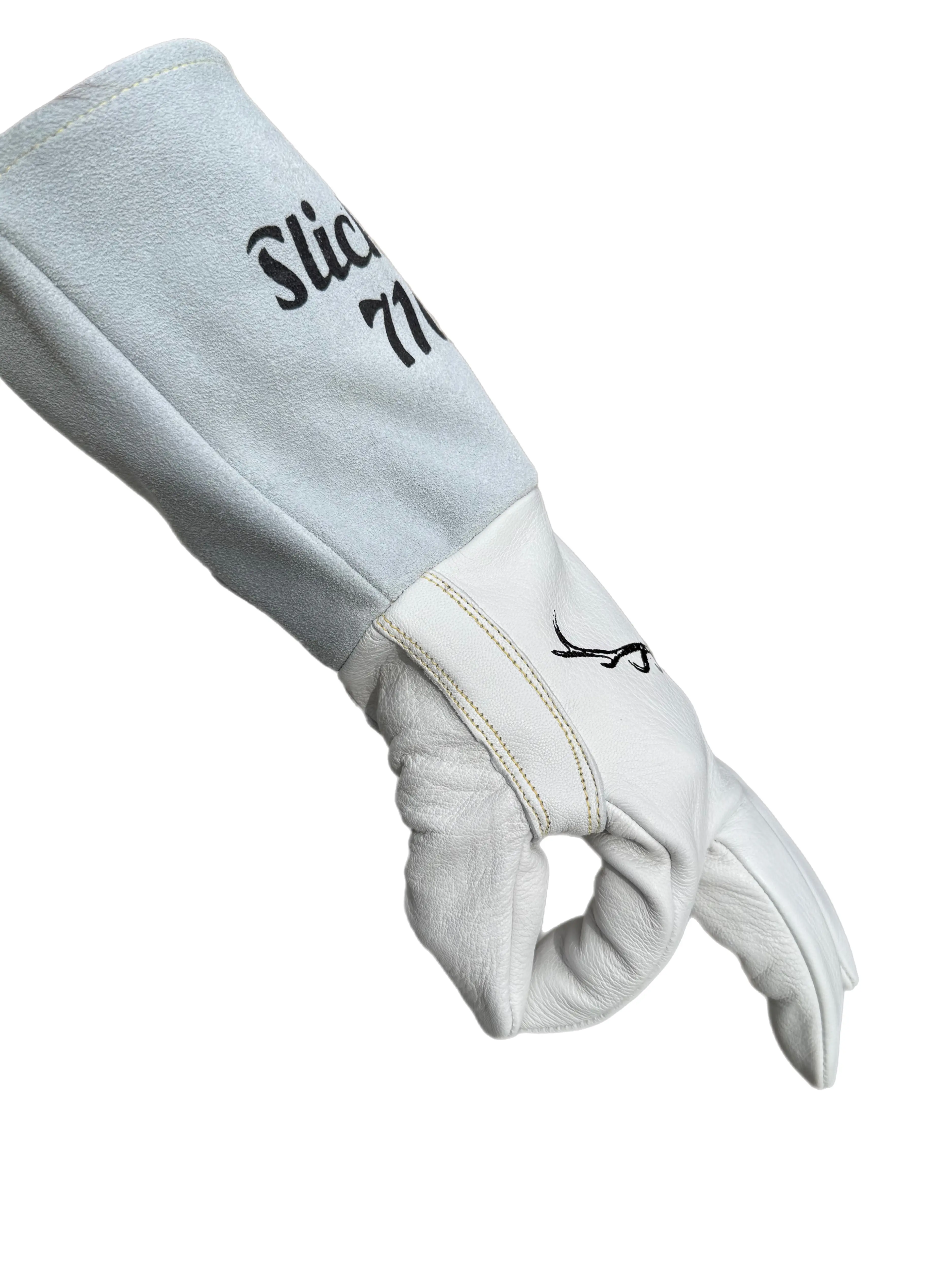 Slickman 716 Plus Elk Leather Tig Welding Glove - Premium