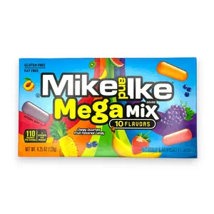 Mike and Ike Mega Mix - 10 Fruity Flavors in Every Pack 