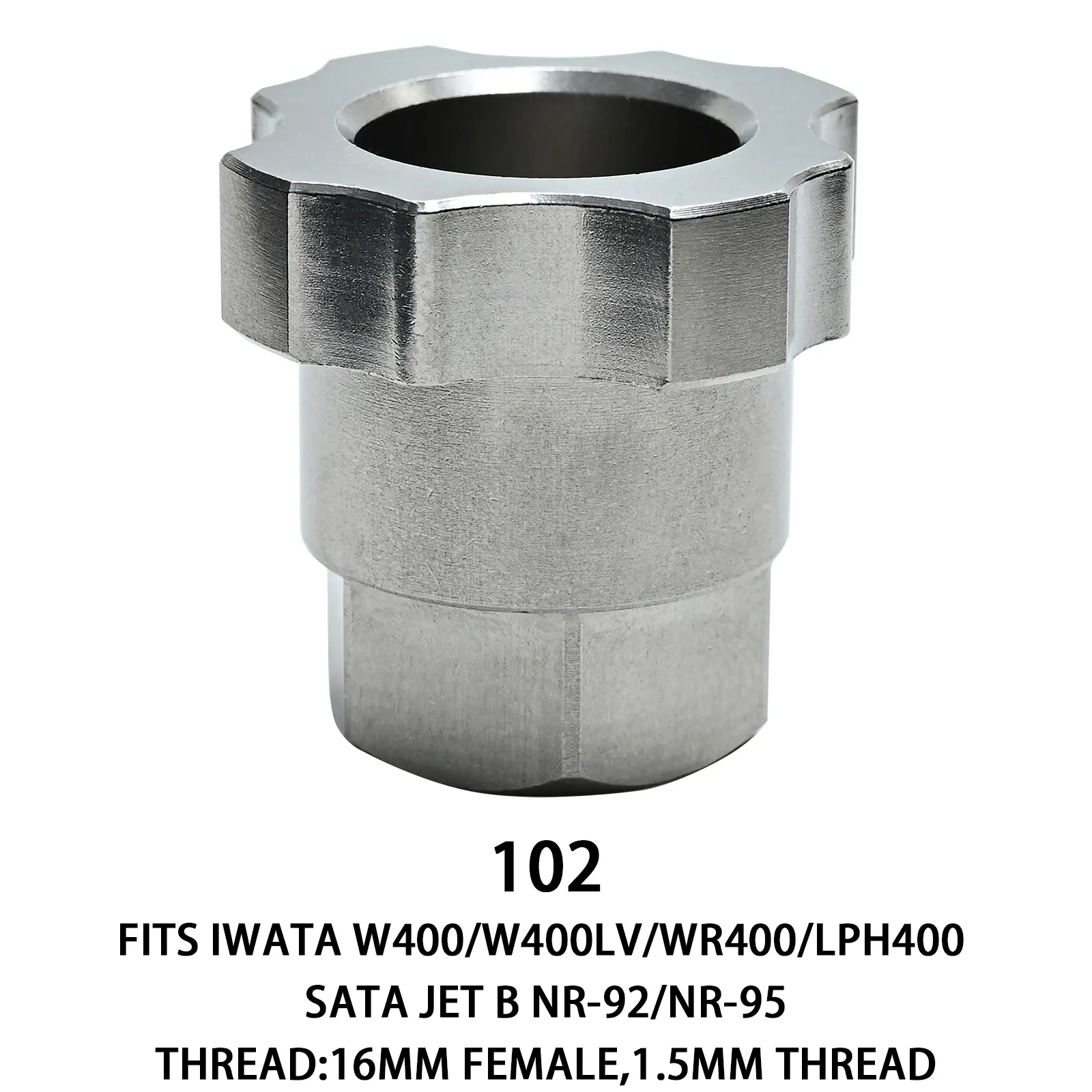 【102】16mm Female,1.5mm Thread