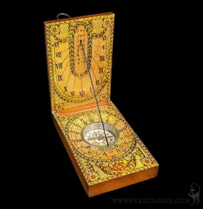 Folding Diptych Sundial