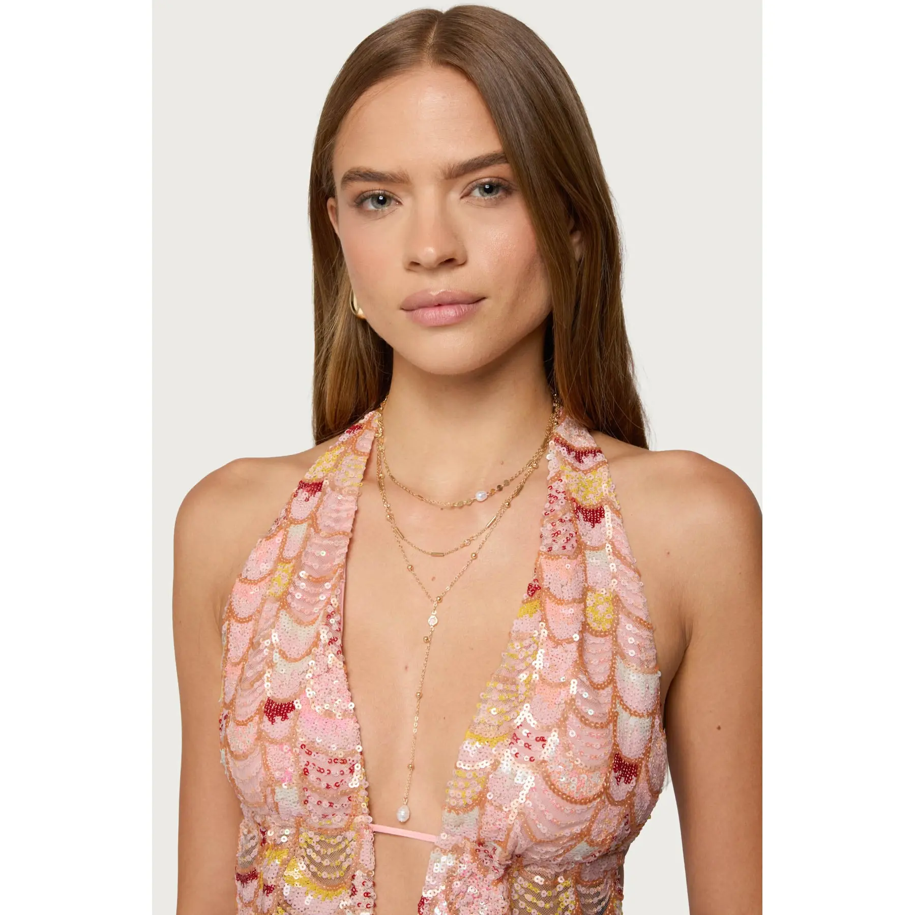 Layered Cascading Necklace