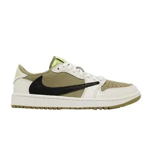 Travis Scott x Air Jordan 1 Low Golf 'Neutral Olive'