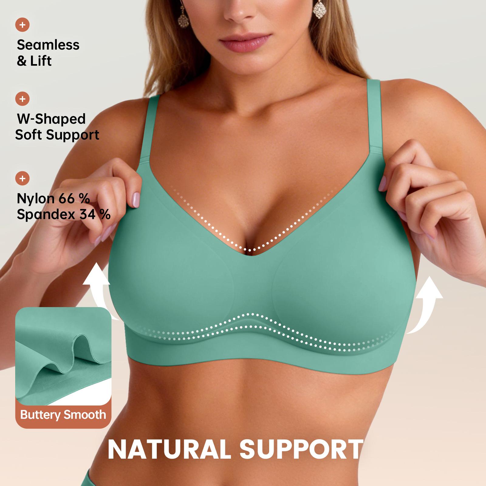 OEAK｜Spring Jelly Bra – Vibrant Colors, Seamless Bra, Natural Lift & Buttery Soft