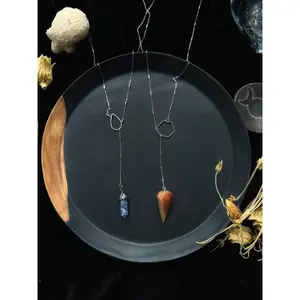 Pendulum Necklaces - 30" (Stainless Steel Chain)