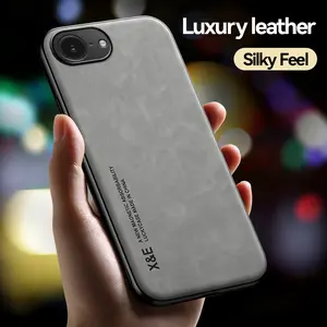 Phone Case - 3pcs [1 Phone Cover with 2 Transparent Screen Protectors] Magnetic Leather Case Suitable for Iphone 17E, Iphone 16E, And 5G Impact-Resistant Protective Cases. Covers for The Entire Iphone Series Including Models Like Iphone 17 Pro Max